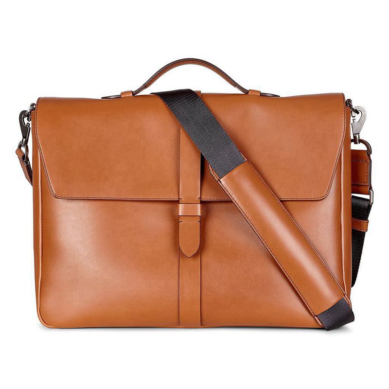 Men ECCO LARS - Briefcases Brown - India GPLMXY246